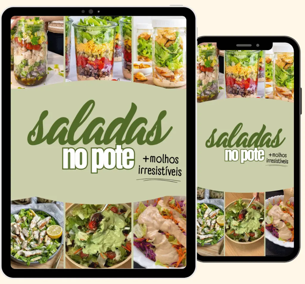 Ebook Saladas no Pote e Molhos Irresistíveis